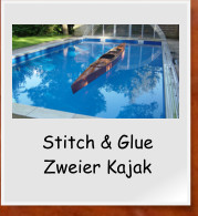 Stitch & Glue Zweier Kajak